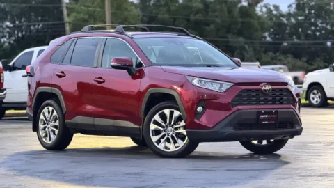 Red 2020 Toyota RAV4 XLE Premium for sale in Alvin, TX