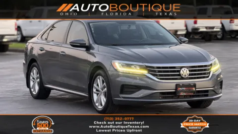 Gray 2021 Volkswagen Passat 2.0T S for sale in Alvin, TX