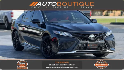 Black 2021 Toyota Camry XSE for sale in Alvin, TX