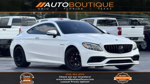 White 2020 Mercedes-Benz C-Class AMG C 63 for sale in Alvin, TX