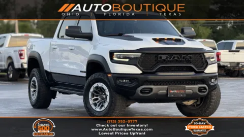 White 2022 Ram 1500 TRX for sale in Alvin, TX