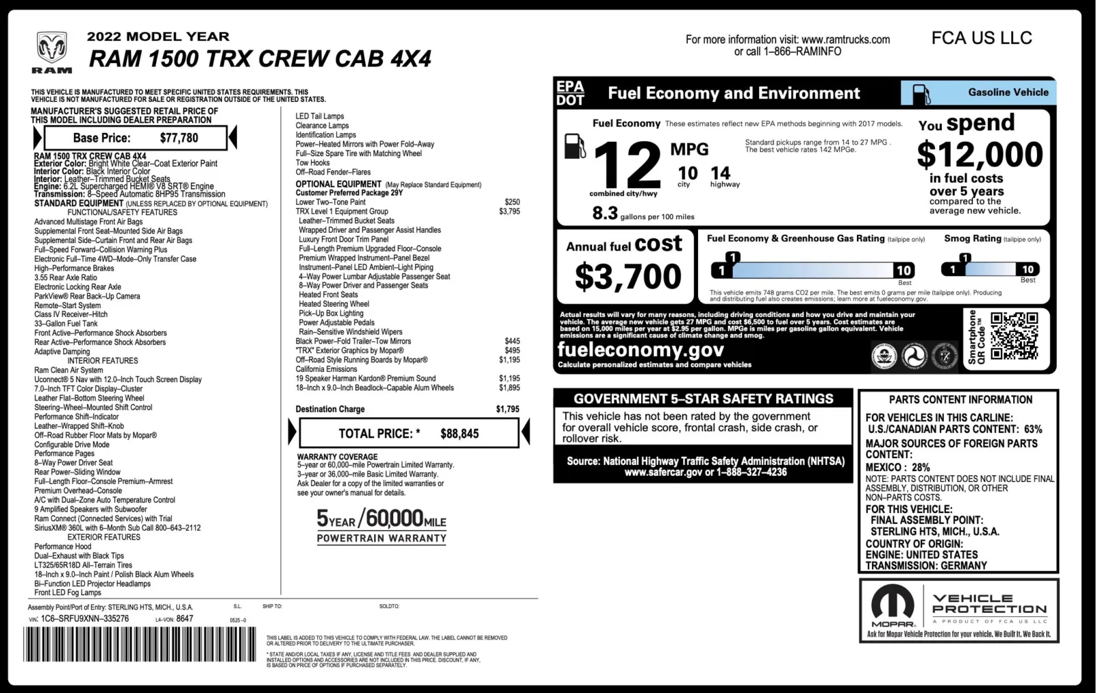 2022 Ram 1500 TRX for sale in Alvin, TX