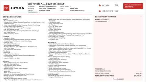 More photos of 2014 Toyota Prius c Four at Auto Boutique Texas, TX