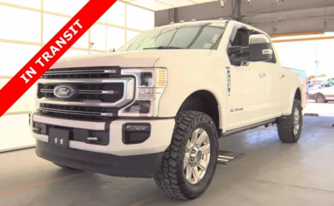 White 2020 Ford Super Duty F-250 SRW Platinum for sale in Alvin, TX