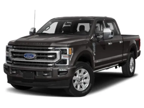 White 2020 Ford Super Duty F-250 SRW Platinum for sale in Alvin, TX