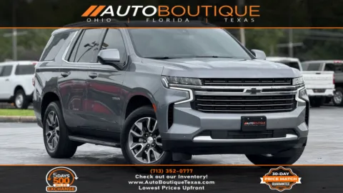 Gray 2022 Chevrolet Tahoe LT for sale in Alvin, TX