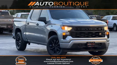 Gray 2024 Chevrolet Silverado 1500 Custom for sale in Alvin, TX