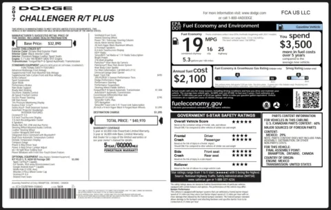 Photos of 2017 Dodge Challenger R T Plus for sale in Alvin, TX at Auto Boutique Texas