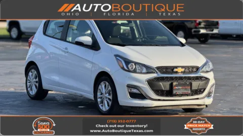 White 2021 Chevrolet Spark 1LT for sale in Alvin, TX