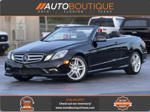 Black 2011 Mercedes-Benz E-Class E 550 for sale in Alvin, TX