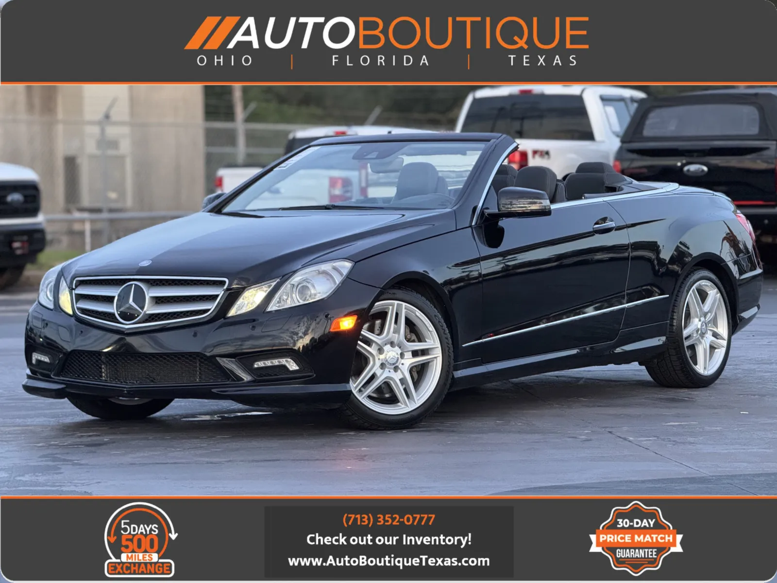Black 2011 Mercedes-Benz E-Class E 550 for sale in Alvin, TX