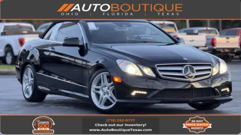 Black 2011 Mercedes-Benz E-Class E 550 for sale in Alvin, TX