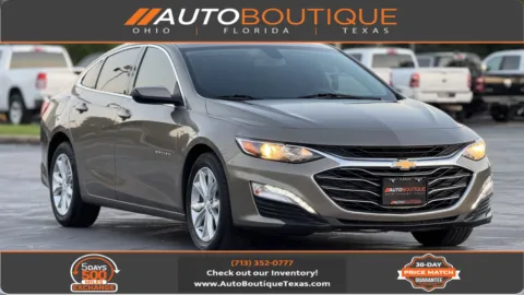 Brown 2020 Chevrolet Malibu LT for sale in Alvin, TX