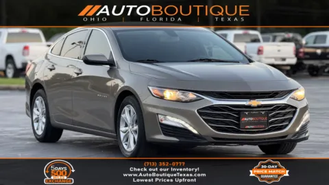 Brown 2020 Chevrolet Malibu LT for sale in Alvin, TX