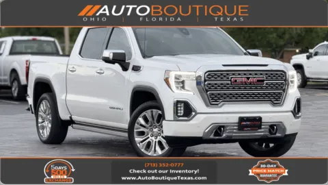 White 2022 GMC Sierra 1500 Limited Denali for sale in Alvin, TX