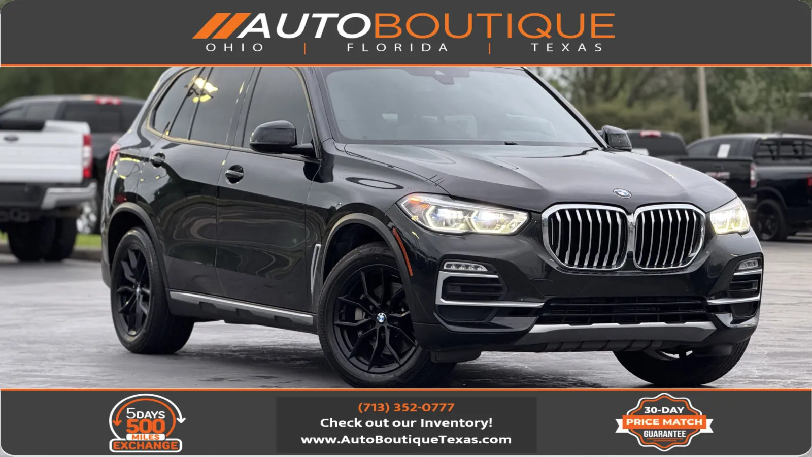 Black 2019 BMW X5 xDrive40i for sale in Alvin, TX