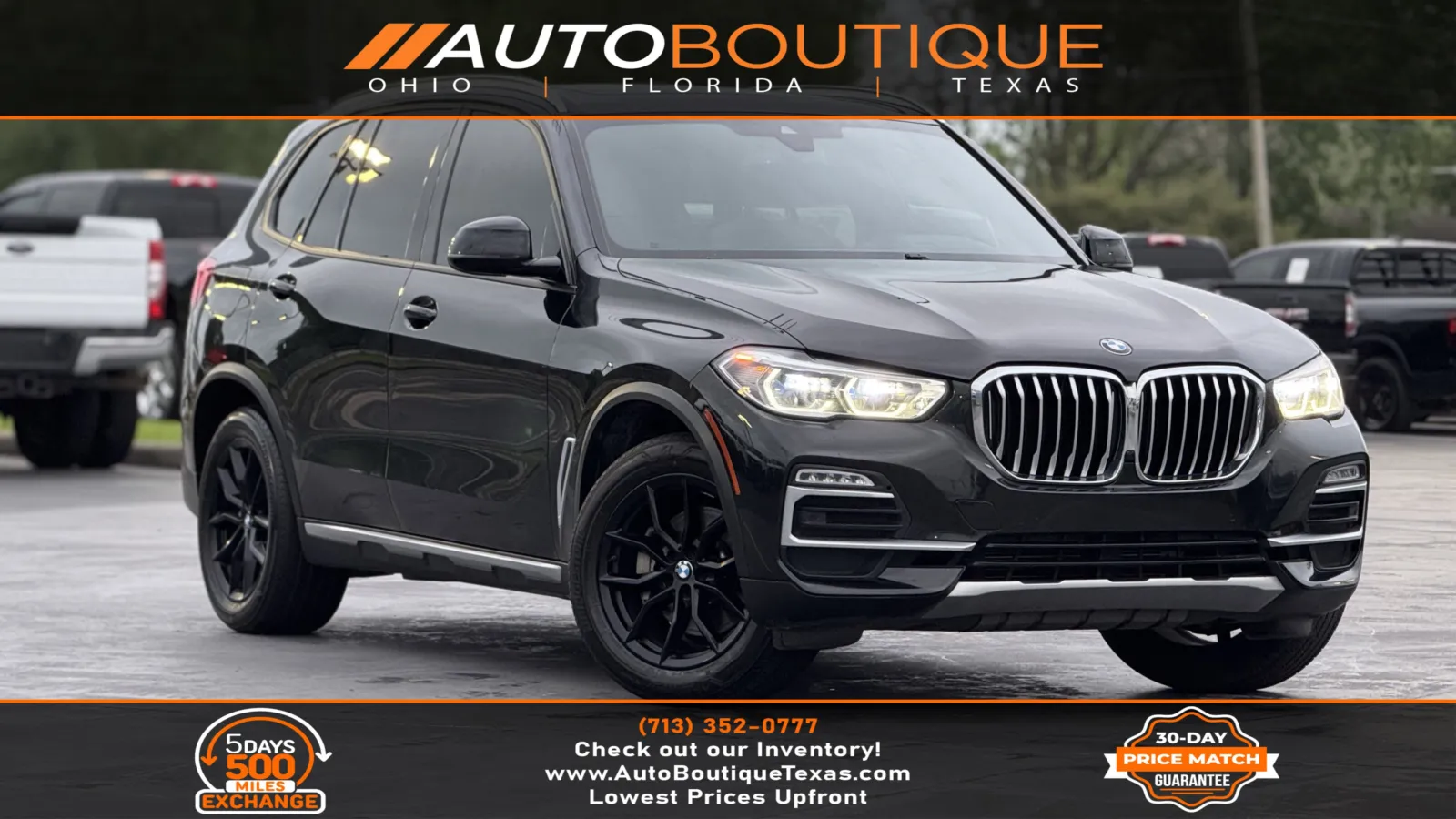 Black 2019 BMW X5 xDrive40i for sale in Alvin, TX