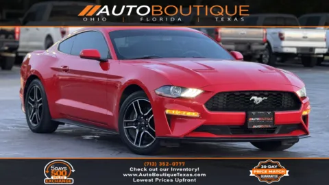 Red 2019 Ford Mustang EcoBoost for sale in Alvin, TX