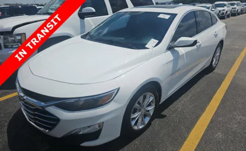 White 2020 Chevrolet Malibu LT for sale in Alvin, TX