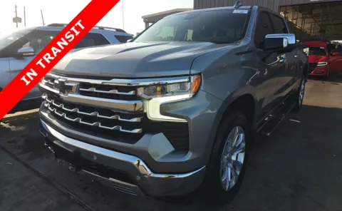 Gray 2024 Chevrolet Silverado 1500 LTZ for sale in Alvin, TX