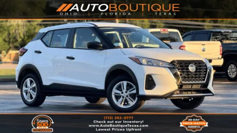 White 2021 Nissan Kicks S for sale in Alvin, TX