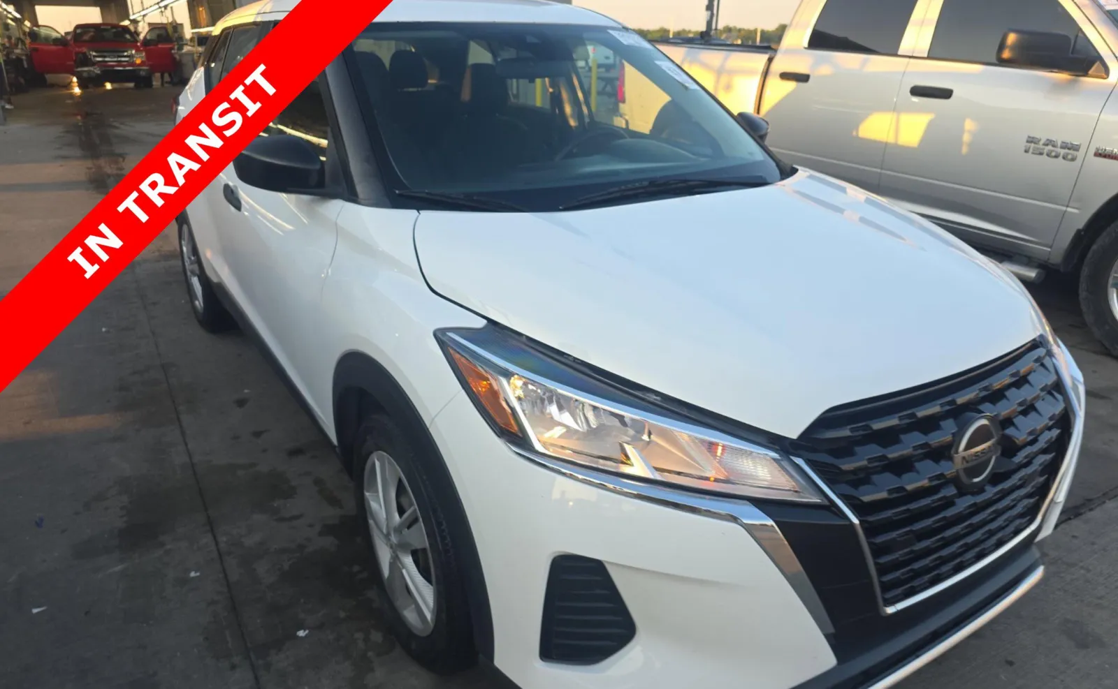White 2021 Nissan Kicks S for sale in Alvin, TX