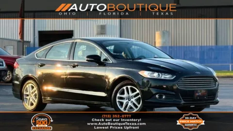 Black 2014 Ford Fusion SE for sale in Alvin, TX