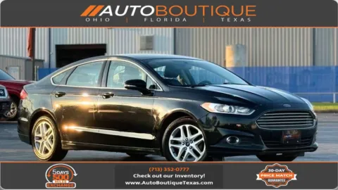 Black 2014 Ford Fusion SE for sale in Alvin, TX