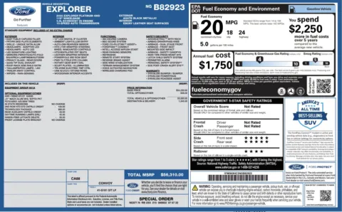 Photos of 2022 Ford Explorer Platinum for sale in Alvin, TX at Auto Boutique Texas