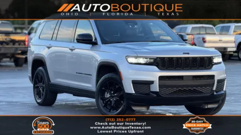 Silver 2024 Jeep Grand Cherokee L Altitude for sale in Alvin, TX