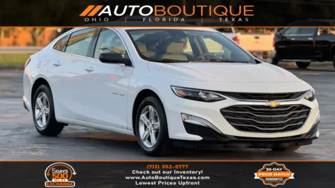 White 2023 Chevrolet Malibu LS for sale in Alvin, TX