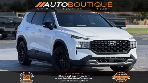 White 2022 Hyundai Santa Fe XRT for sale in Alvin, TX