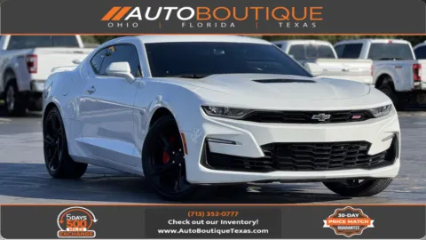 White 2023 Chevrolet Camaro 1SS for sale in Alvin, TX