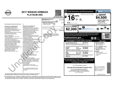 More photos of 2017 Nissan Armada Platinum at Auto Boutique Texas, TX