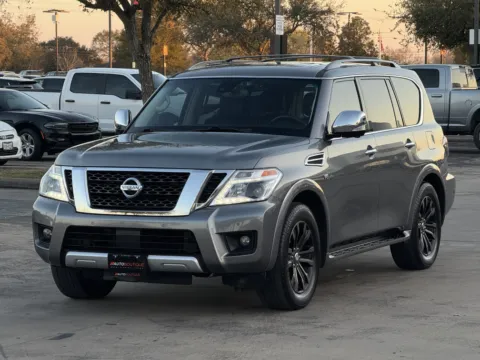 Another view of 2017 Nissan Armada Platinum for sale in Alvin, TX at Auto Boutique Texas