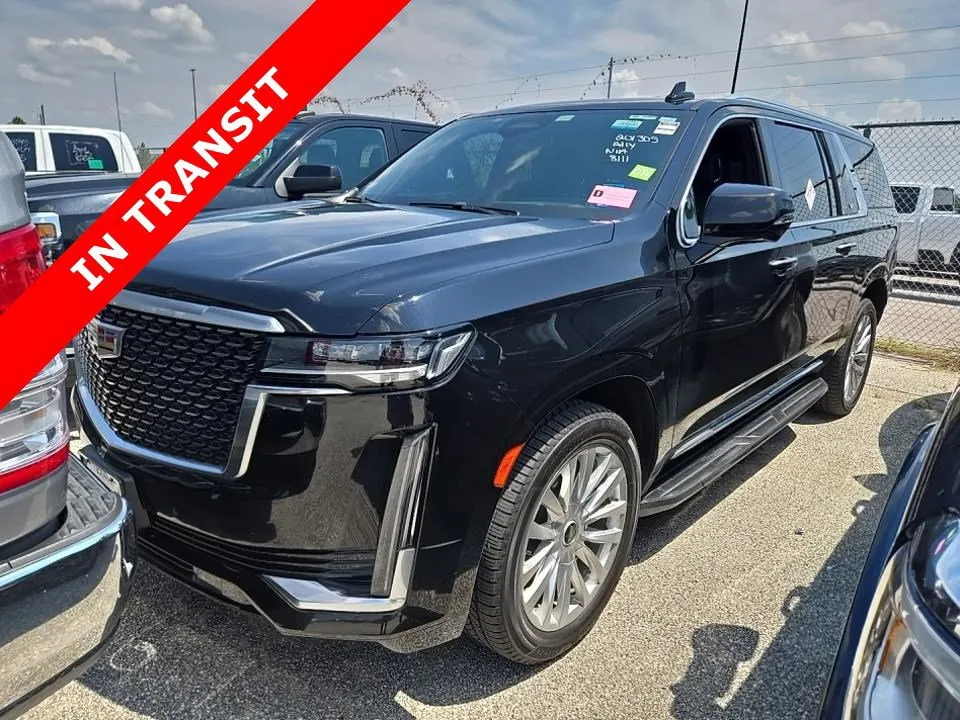 Black 2022 Cadillac Escalade ESV Luxury for sale in Alvin, TX