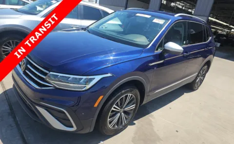 Blue 2024 Volkswagen Tiguan Wolfsburg Edition for sale in Alvin, TX