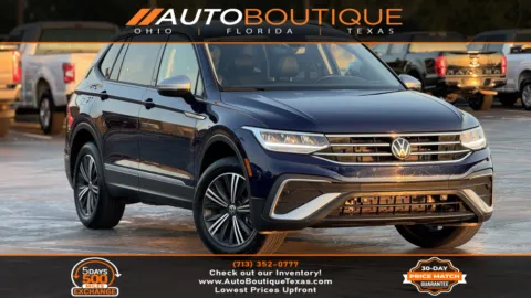 Blue 2024 Volkswagen Tiguan Wolfsburg Edition for sale in Alvin, TX
