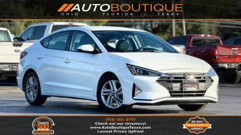 White 2020 Hyundai Elantra SEL for sale in Alvin, TX