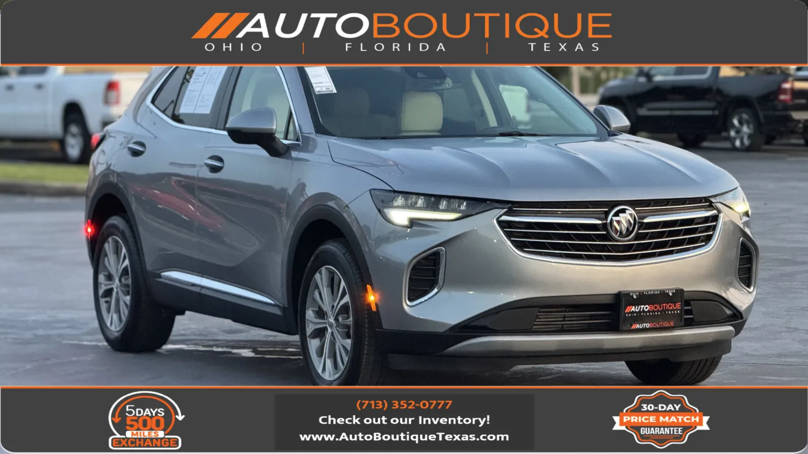 Gray 2023 Buick Envision Preferred for sale in Alvin, TX