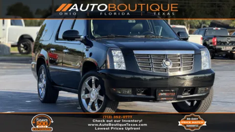 Black 2010 Cadillac Escalade ESV Premium for sale in Alvin, TX