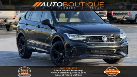 Black 2024 Volkswagen Tiguan SE R-Line Black for sale in Alvin, TX