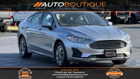 Red 2020 Ford Fusion SE for sale in Alvin, TX