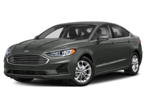 Red 2020 Ford Fusion SE for sale in Alvin, TX