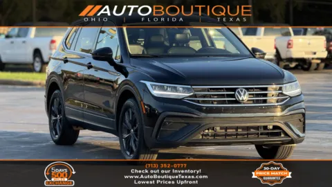 Blue 2024 Volkswagen Tiguan Wolfsburg Edition for sale in Alvin, TX