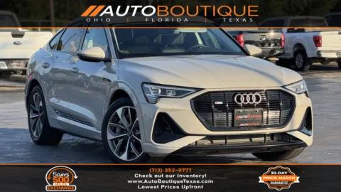 Black 2021 Audi e-tron Sportback Premium for sale in Alvin, TX