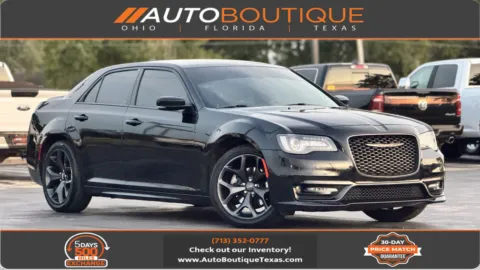 Black 2021 Chrysler 300 S for sale in Alvin, TX