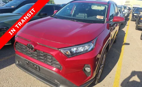 Red 2020 Toyota RAV4 XLE Premium for sale in Alvin, TX