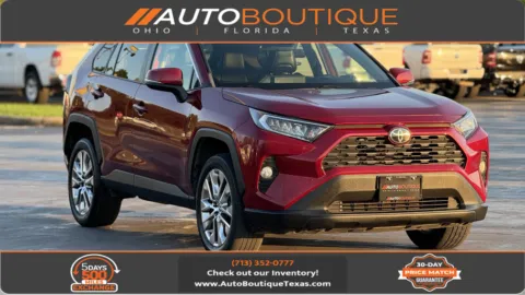 Red 2020 Toyota RAV4 XLE Premium for sale in Alvin, TX