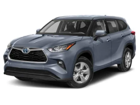 Red 2021 Toyota Highlander Hybrid XLE for sale in Alvin, TX